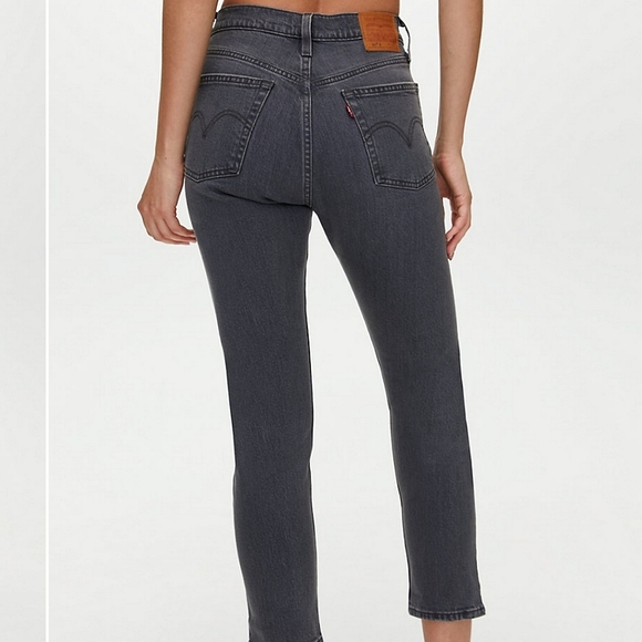 Levi's 501 High Rise Skinny Jean Gray - Picture 3 of 12